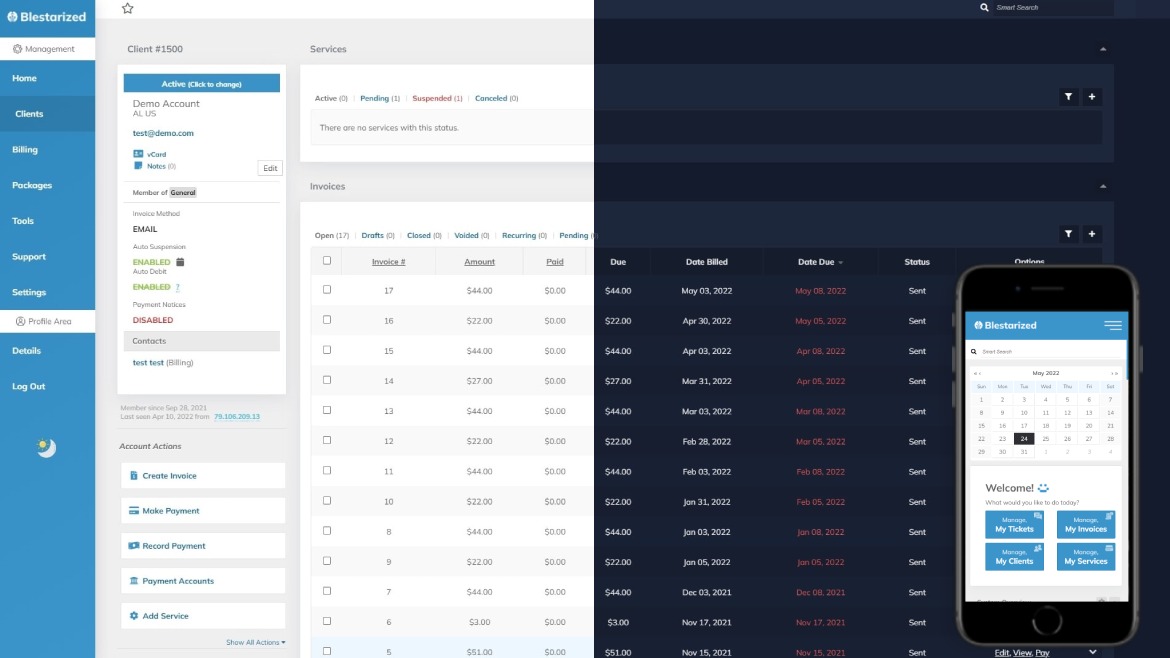 Blestarized Theme Preview