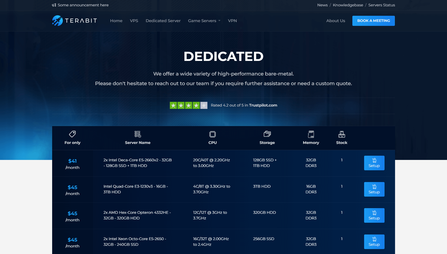 Terabit Project Screenshot 4